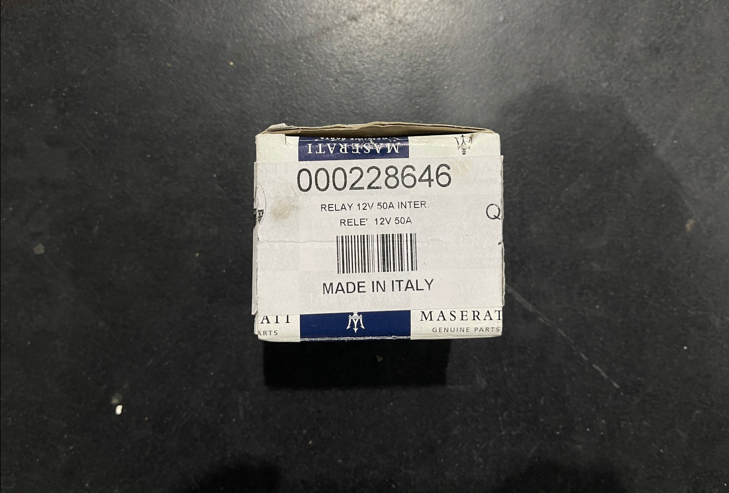 MASERATI RELE'/RELAY 12V 50A 228646